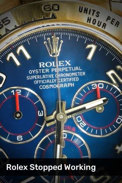 replica rolex keeps stopping|why is my Rolex not working.